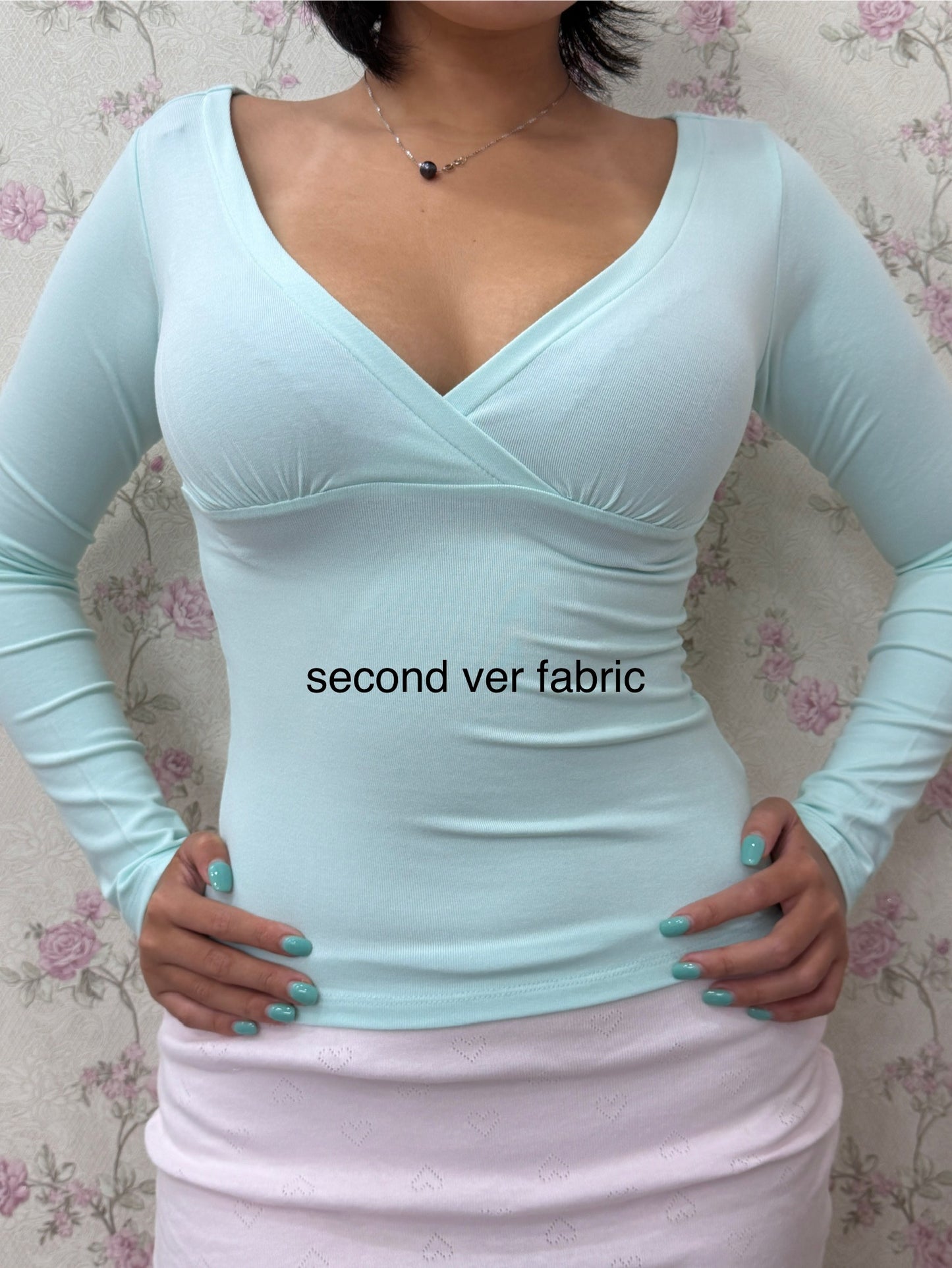 Tiffany wrap top