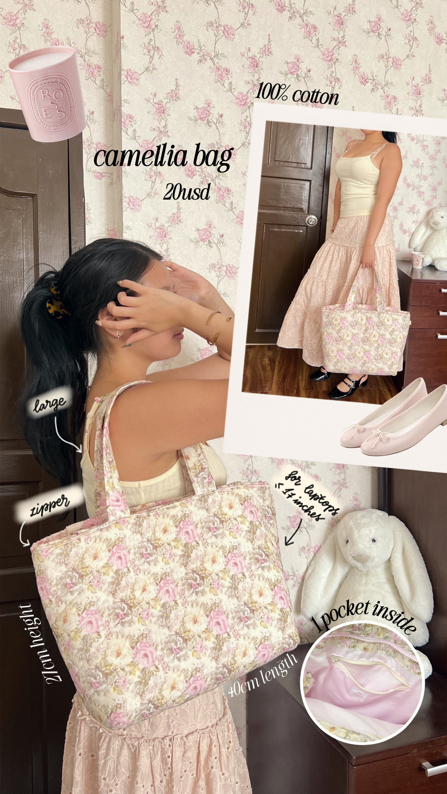 Camelia bag