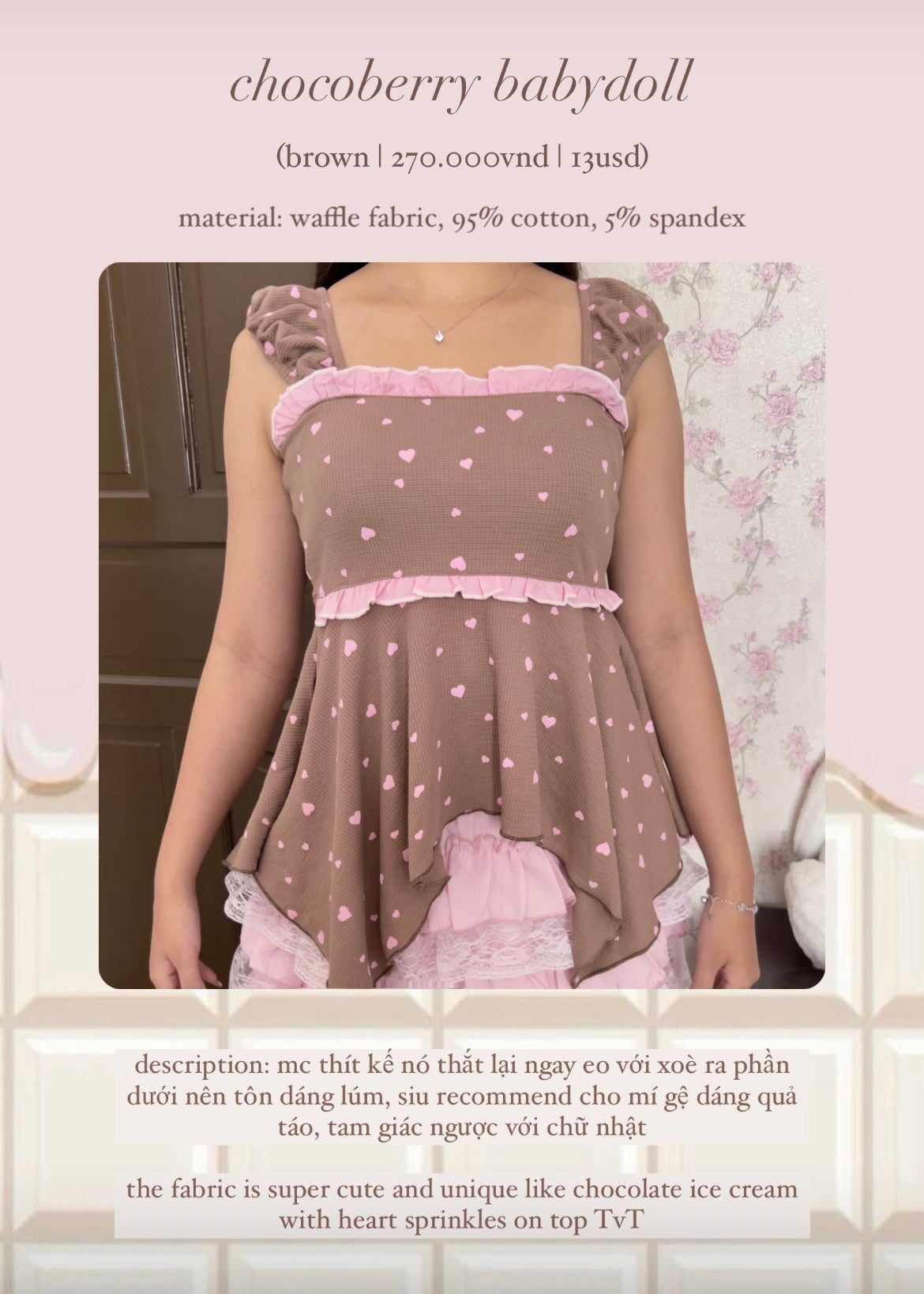 Chocoberry babydoll