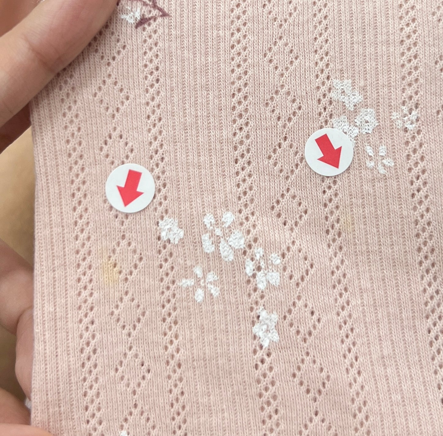 Peony top (small defect)