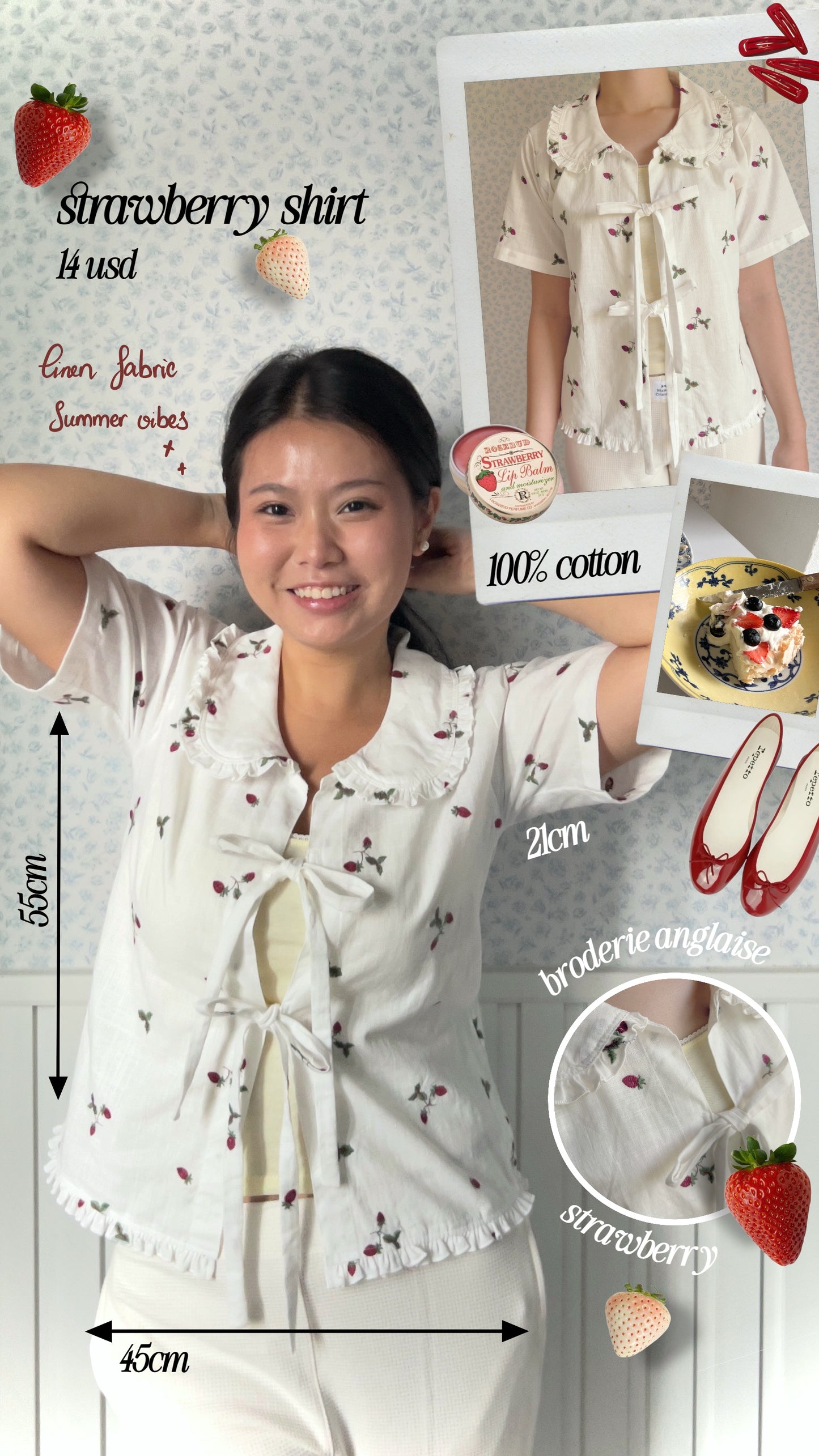 Strawberry shirt