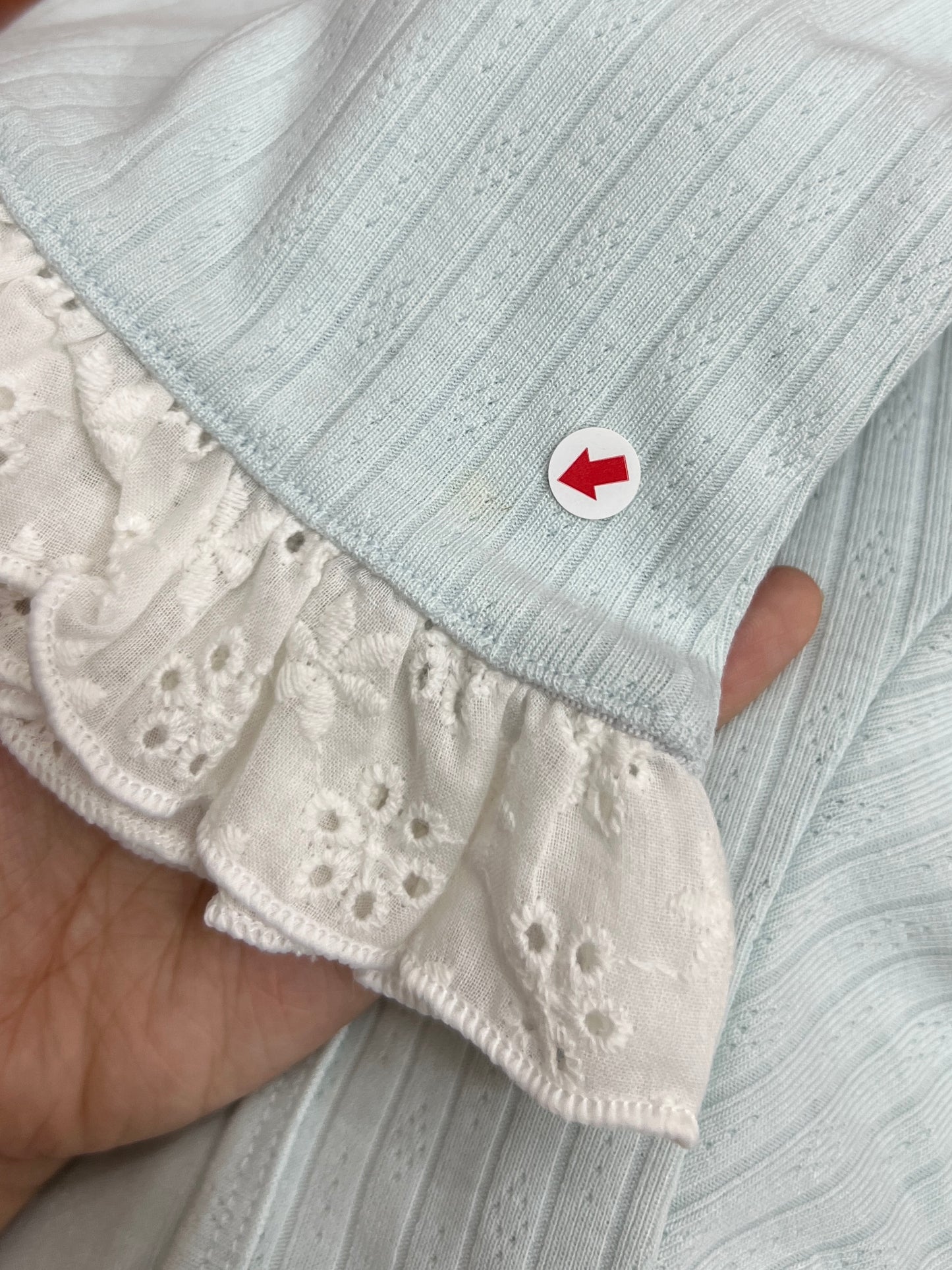 Milkmaid top (small defect)