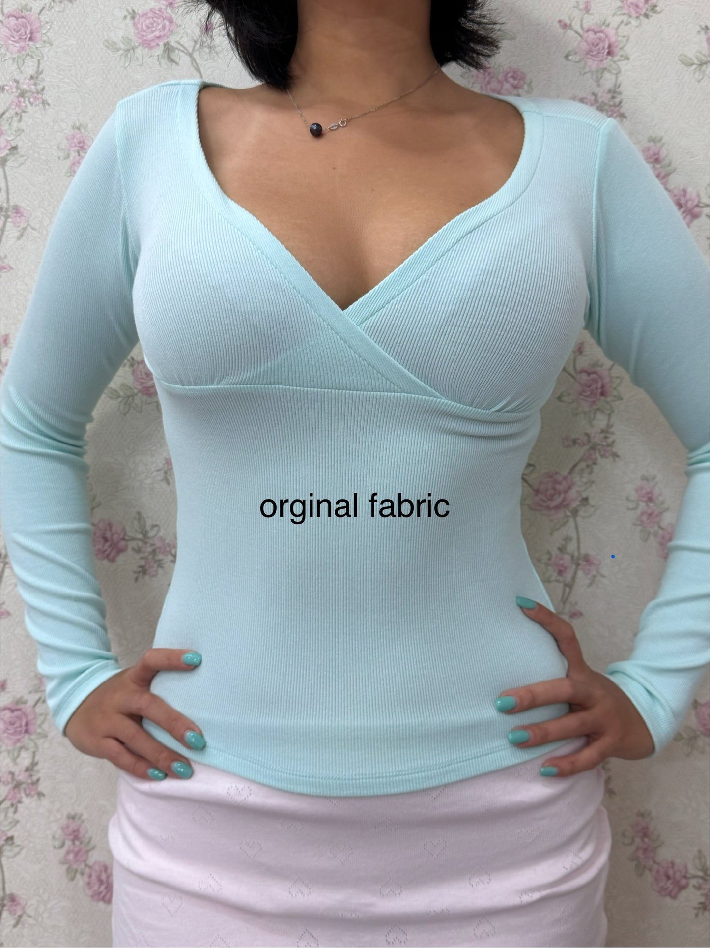 Tiffany wrap top