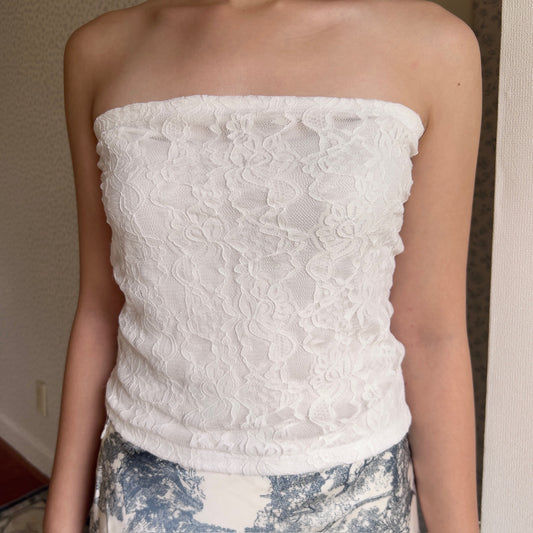 Safety lace tube top