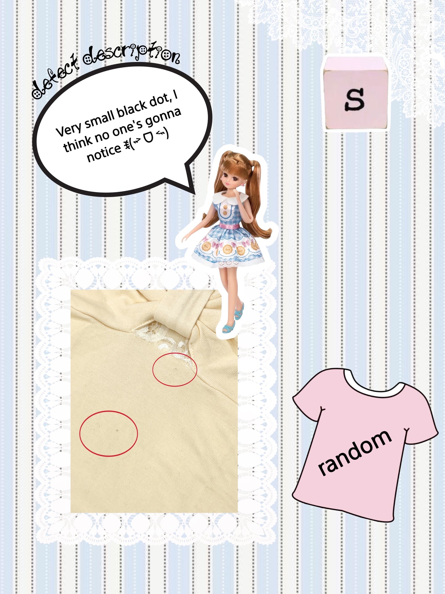 [Small Defect] Bowtie top
