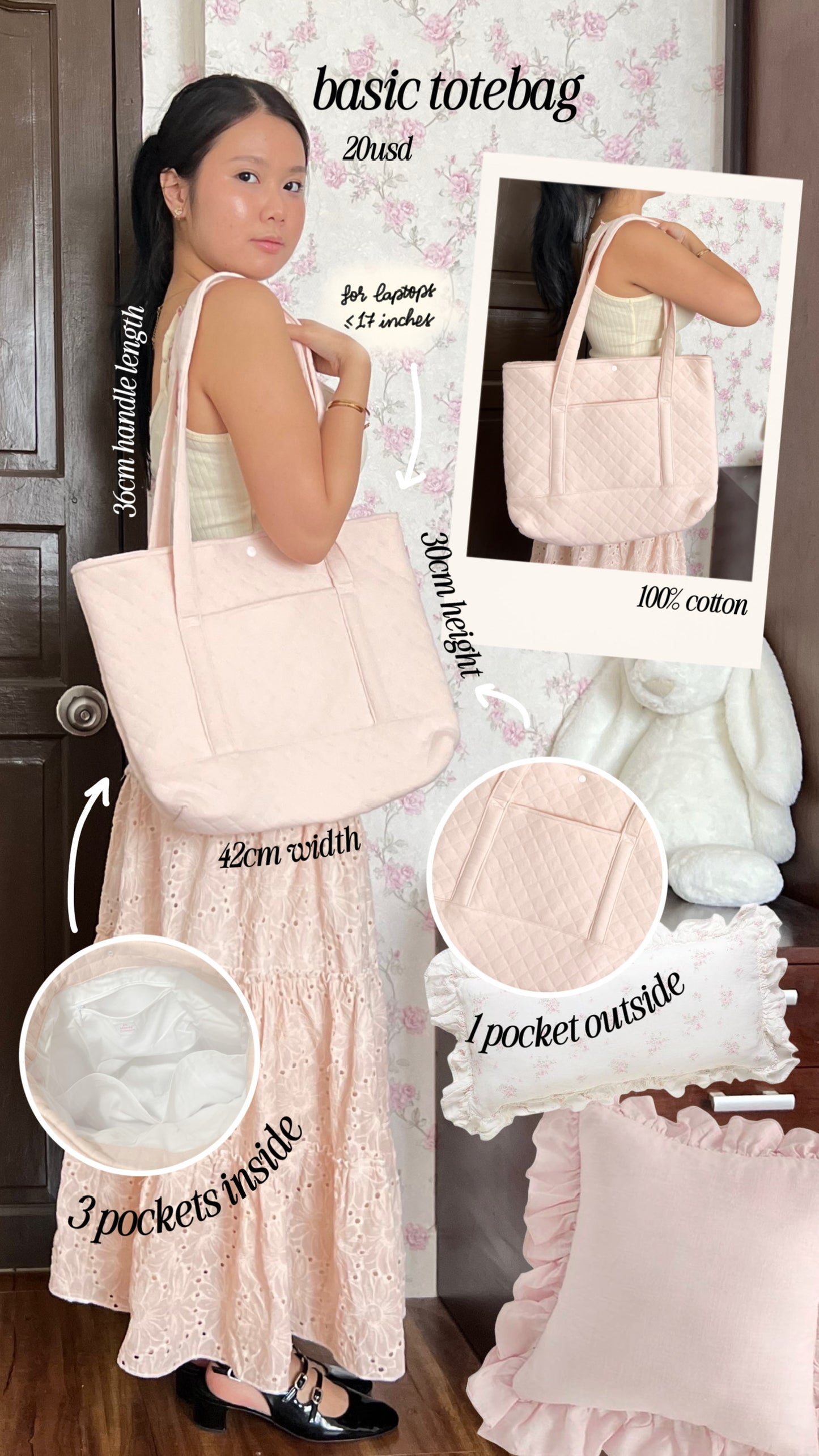 [Medium Defect] Basic handbag