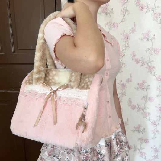 Fawn schoolbag