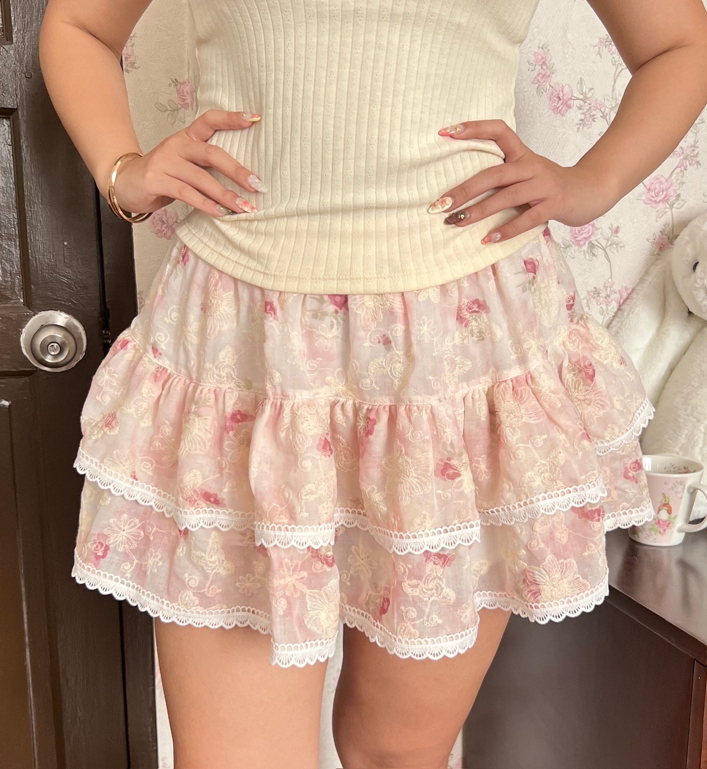 Sweet pea skirt