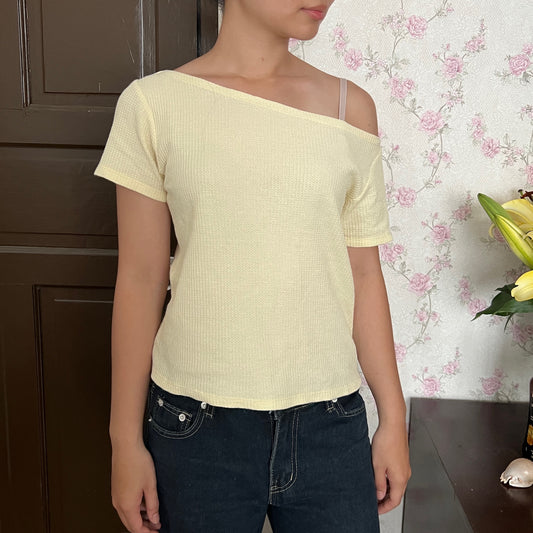 Butter off-shoulder top