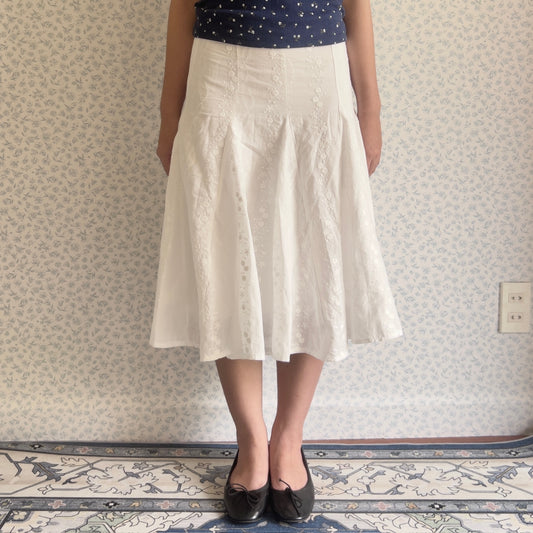 Basic godet skirt