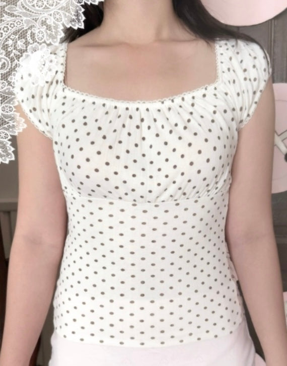[Small defect] Muffin top (pink & brown)