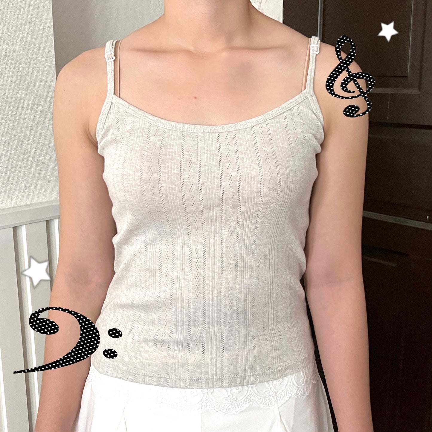 Basic camisole (grey)